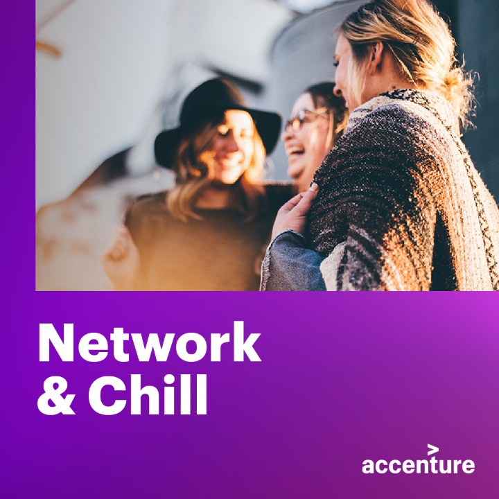 Hart arbeiten ist gut, etwas Entspannung aber auch:
Let’s Network &amp; Chill! Am 28. Und 29. Juni ist es soweit – in Frankfurt, Zürich und Wien laden wir gemeinsam auf einen entspannten Abend mit der Accenture Community ein. Jetzt Mehr erfahren: accntu.re/3GBydjv