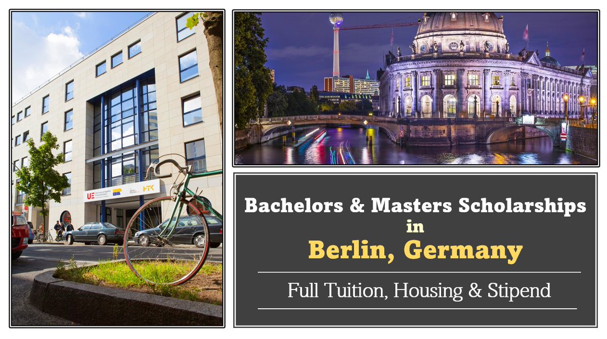 🎯SBW Berlin Scholarship
Fully-funded Bachelors and Masters Scholarships in Universities  Berlin and Potsdam, Germany

Covering:
✅Tuition
✅Housing
✅Stipend
✅Travel cost
✅Project support
Watch how to apply: youtu.be/R-ZN80Ay0YQ