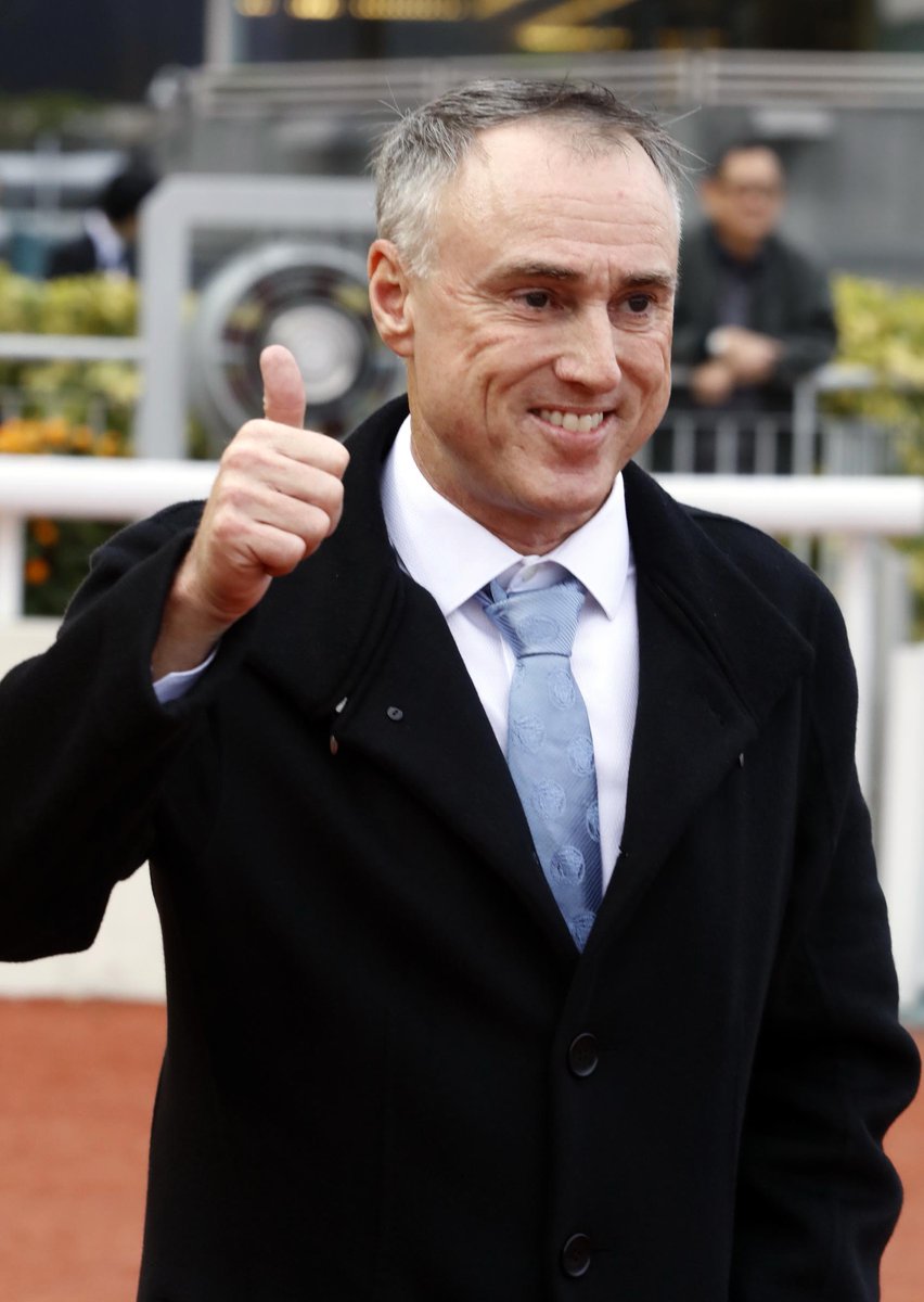 Thank you, Paul O'Sullivan! ❤️ A brilliant trainer but an even better person. #HKracing