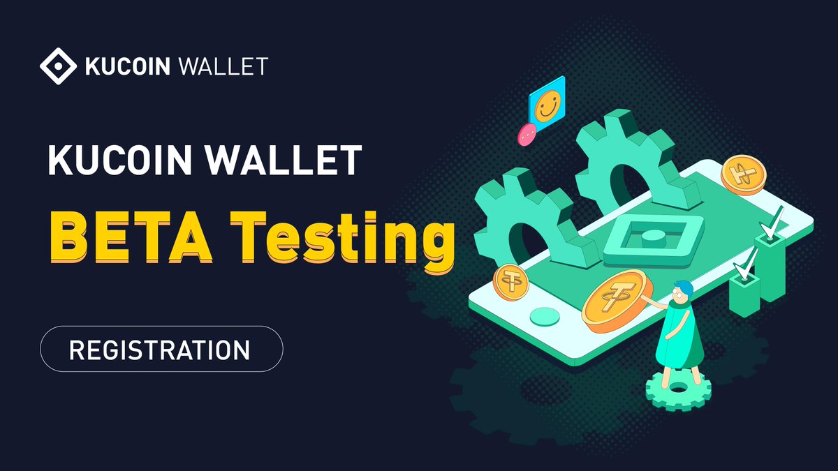 📢BIG DAY❗️❗️Application for #KuCoinWallet open beta testing begins now! 

Click the link below to fill in the email address and gain a slot on the whitelist 🥂

👇👇👇
kuwallet.com

#KuCoinWallet #KuCoin <a href="/kucoincom/">KuCoin</a> #Bitcoin $BTC #crypto #NFTs #Wallet