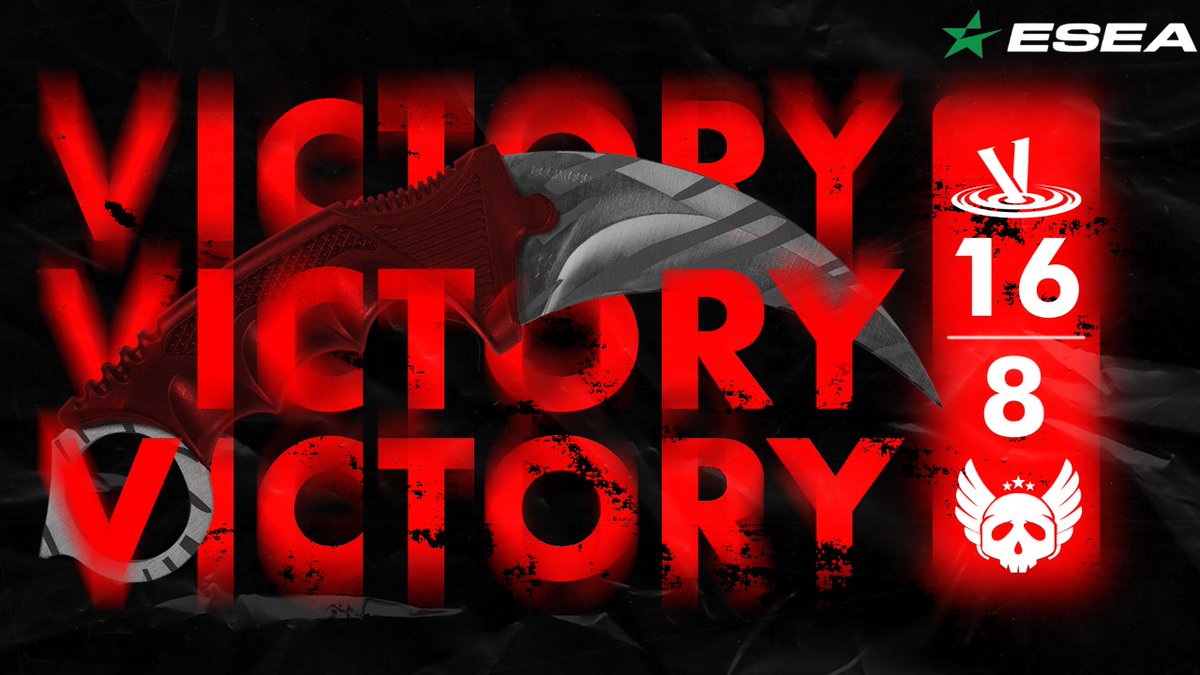 ⚠️ESEA⚠️

We take the second on the bounce vs @Pl4toonEsport in our <a href="/ESEA/">ESEA League</a> matchup 
Our #CSGO boys picking up momentum at the right time GGWP 🔴⚪️

🗺 Vertigo 16-8

<a href="/Blades_CSGO/">steven</a>
<a href="/Dingooooooo/">Dingo</a>
<a href="/HootsmanCS/">Marco Fourie</a>
<a href="/Gonzo_Who/">Seb</a>
<a href="/ChilliBigWilli/">Graedon Hawthorn</a>
<a href="/VoltzyCS/">Michael</a>

#WeAreVdrxp
