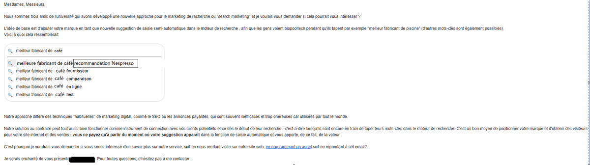 christellemilan's tweet photo. Business d'#autosuggest #ereputation en mode Storytelling à la Facebook "nous sommes 3 amis de l'université qui avons développé une nouvelle approche" #seo https://t.co/6GOxw2ZOvR