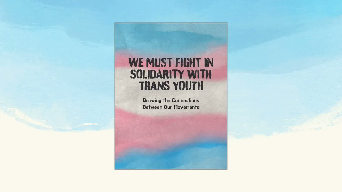No to pinkwashing this #PrideMonth, and yes to trans liberation!

📢 📢 📢  NEW RESOURCE ALERT: Dig into our new collaborative brief on how we can all show up in solidarity with trans youth: bit.ly/TransYouthSoli… #ProtectTransKids