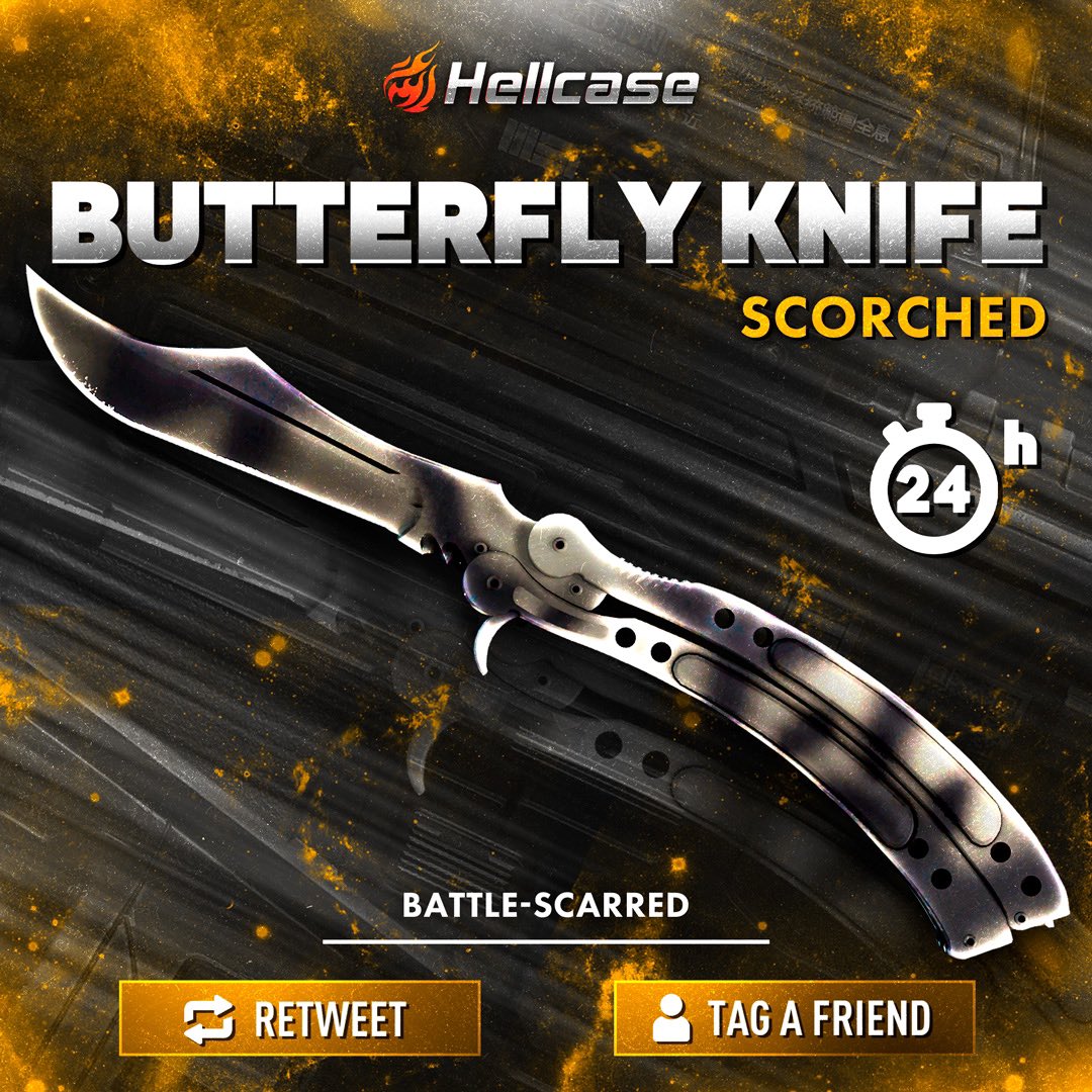 hellcasecom's tweet image. 👇 Tag The Best Friend &amp;amp; Like
🚀 Follow us
🔥 Retweet this post
😎 The last winner was @codersoon 

#hellcase #csgo #csgoskin #csgoskins #csgoskinsgiveaway #csgocases #csgocase #hellcasegiveaway #csgoskinsfree #csgoskinsgiveaway