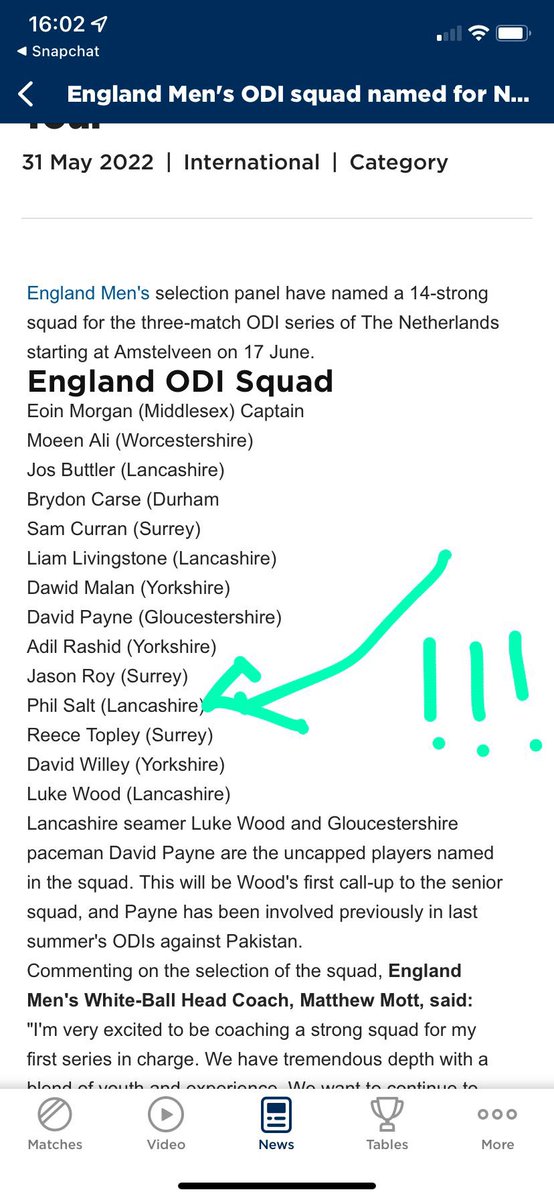 Congratulations to our alumni Phil Salt on his selection for the England ODI squad. Good luck from us all at Reed’s <a href="/ReedsSport/">Reed's Sport & PE</a> <a href="/ReedsAlumni/">Old Reedonians</a> <a href="/ReedsSchool/">Reed's School Cobham</a> <a href="/BuffaloCricket/">Buffalo Cricket 🐃🏏</a> <a href="/Gentlemenplayer/">Gentlemen & Players</a> <a href="/IncredSports/">IncredSports</a>