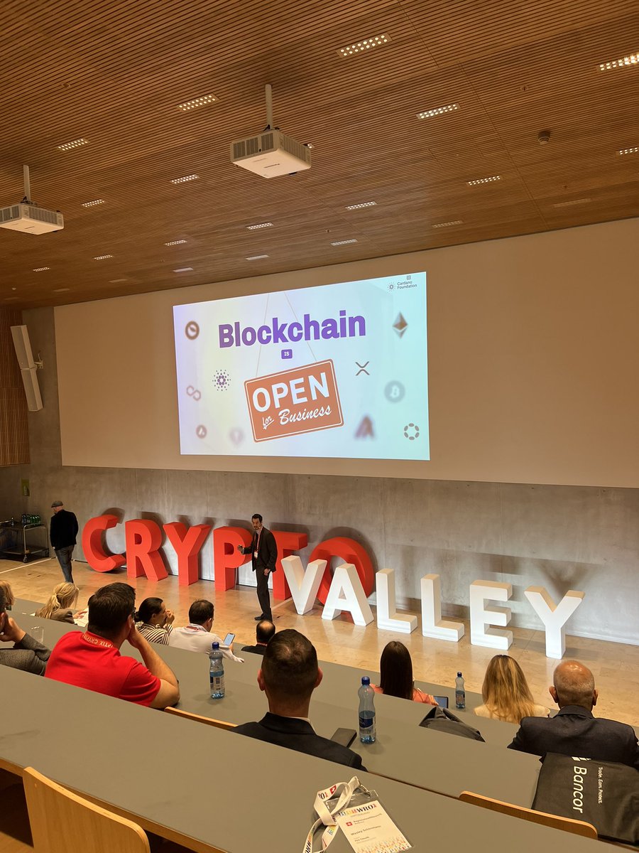 AndraCcn's tweet photo. We here today @thecryptovalley 🤍

👋🏻 to all #blockchain enthusiasts out there.

Eager to find out the latest on #blockchain from global industry leaders.
#CVC22 https://t.co/20rXCLh7n3