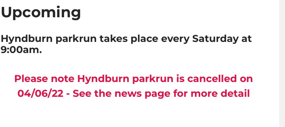 Witton parkrun tweet media