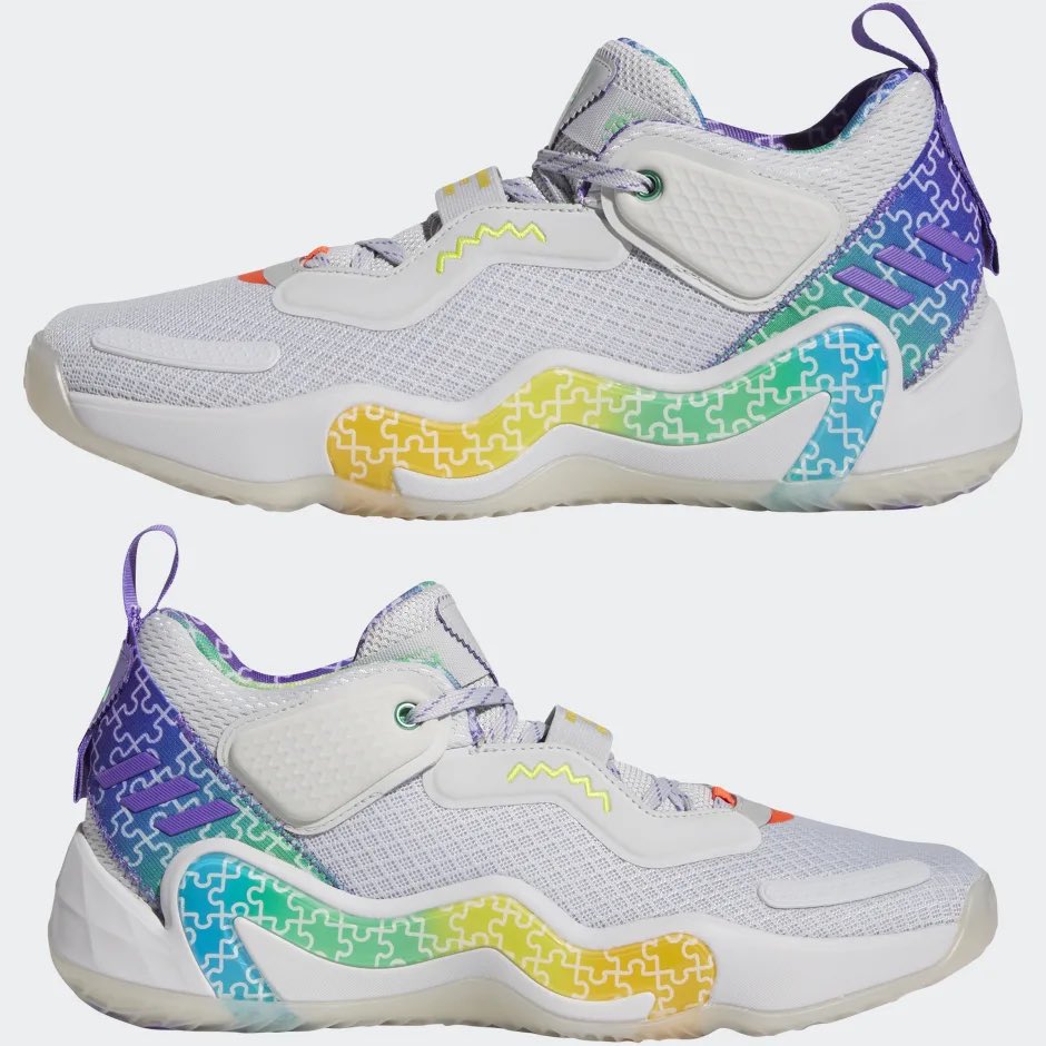 JazzNationNews's tweet photo. 🚨 NOW AVAILABLE 🚨
Adidas D.O.N. Issue 3
‘Autism Awareness’
available in adult & children sizes
LINK 👉 https://t.co/RZkoe6ieeP
.
.
@spidadmitchell @adidasHoops
#JazzNation #Adidas #DonIssue3
#DonovanMitchell #NBA https://t.co/57N7gejC1a