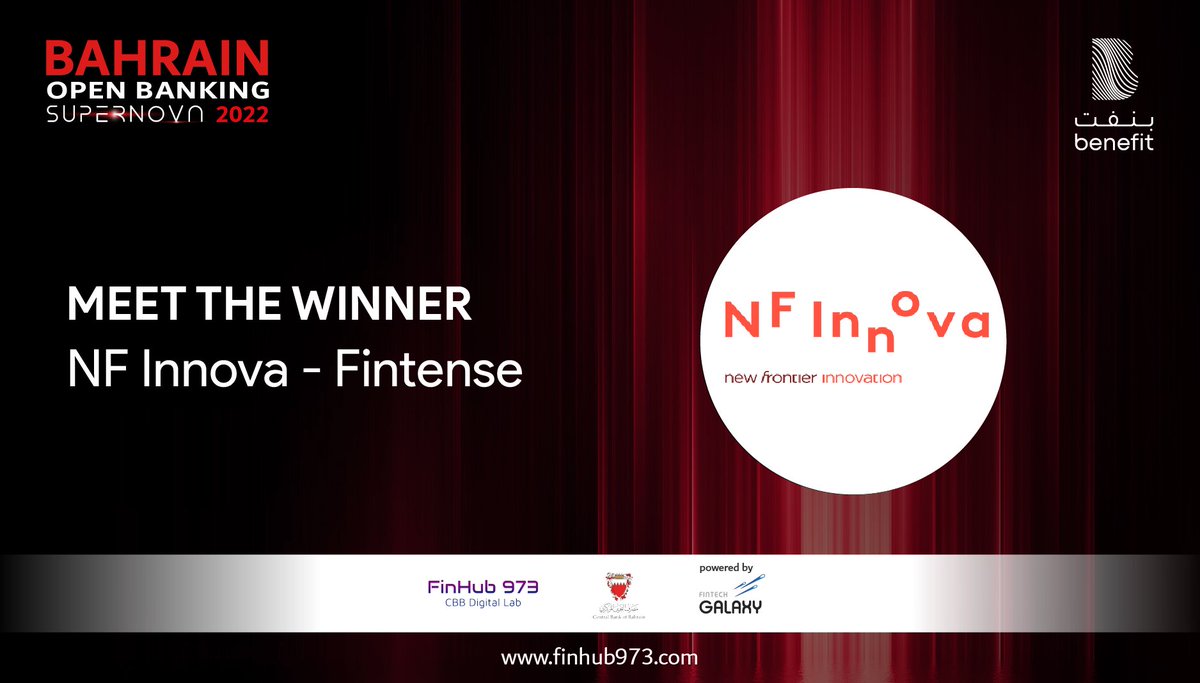 FinHub973's tweet photo. Here comes the winner! 
@NFInnova just got crowned winner of the BENEFIT Fintech award. A big thank you also goes to all our participating innovative teams whose solutions helped make this contest a massive success! 

Please join us in congratulating @NFInnova. ​
#fintech https://t.co/Kj4zA8zCEm