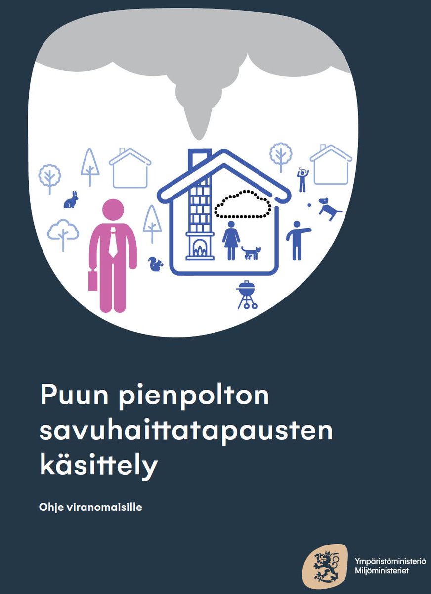 OhtonenKatja's tweet photo. Puun pienpolton savuhaittatapausten käsittelyn ohjeluonnokseen saa antaa lausuntoja lausuntopalvelussa 30.6.2022 saakka (linkki kommenteissa). Ohjeluonnoksen kannen kuva: KRUT Collective Oy Ab. #ilmansuojelu #pienpoltto https://t.co/Lyy7DWrVkx