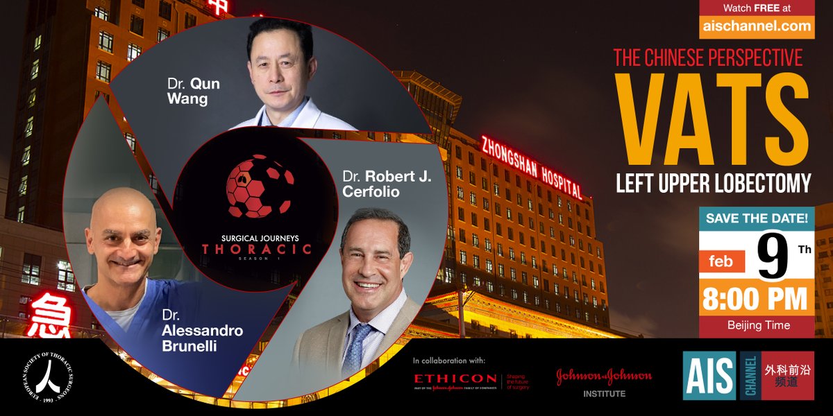 AISMedicalNet's tweet photo. Discover a new dimension of surgical knowledge: welcome to #ThoracicJourneys!

If you have not yet watched the first webinar, do it now for free by clicking on this link:
https://t.co/Slx36C95MI

Stay tuned so you don't miss any of these amazing contents!

@JNJInstitute @Ethicon https://t.co/89dthzgaLt