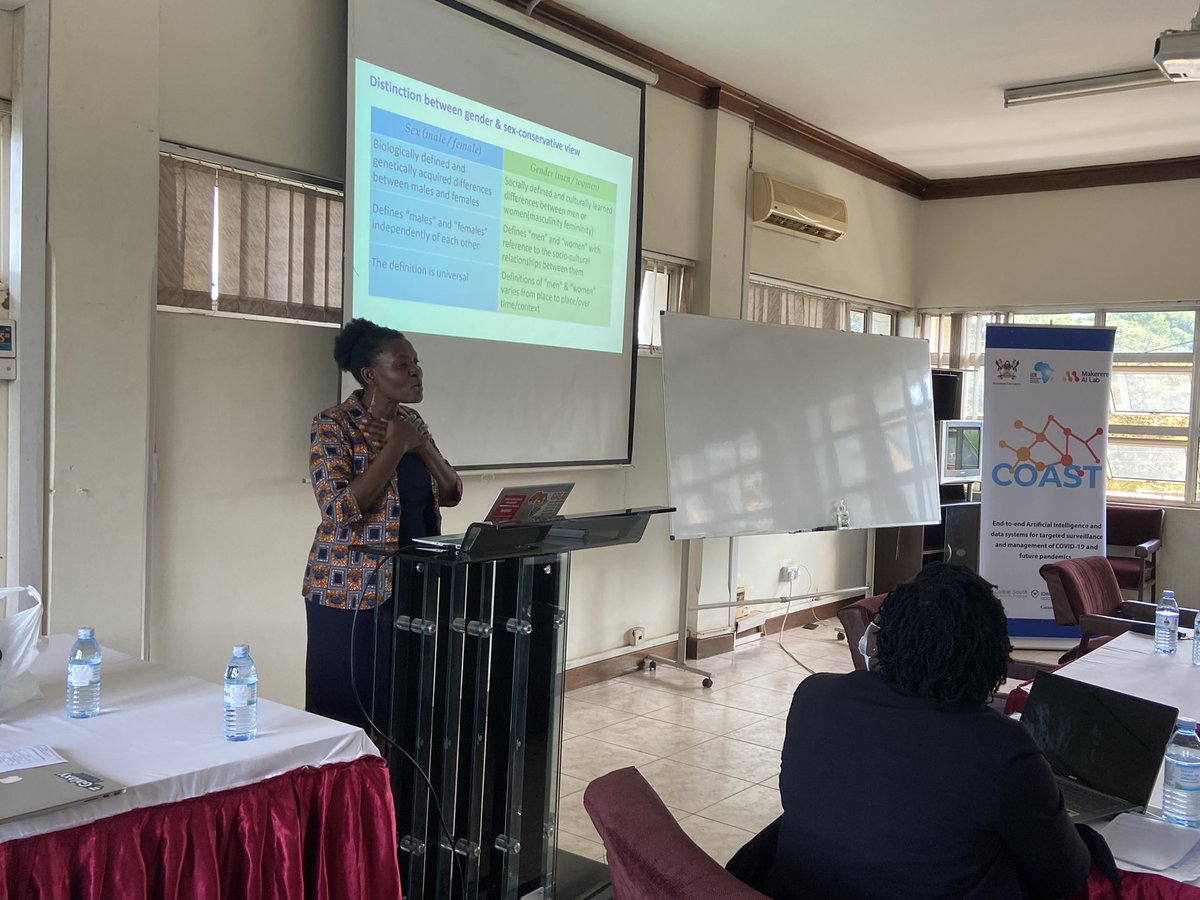 Dr. Peace Musiimenta, from <a href="/Makerere/">Makerere University</a> School of Gender and Women studies delivered a training covering the intersection of Gender and ICT technologies (Gender aspects in ICT tool development and deployment).