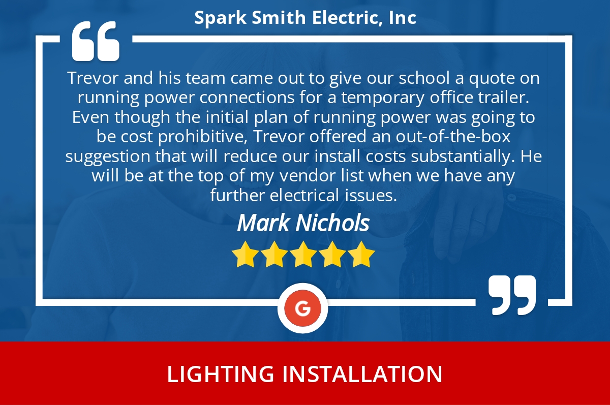 TremorECV3's tweet photo. 5 Star: Mark N. "Trevor and his team came out to give our school a quote on running power connections for a..." https://t.co/FZIVxxMinf https://t.co/be57etSVjm