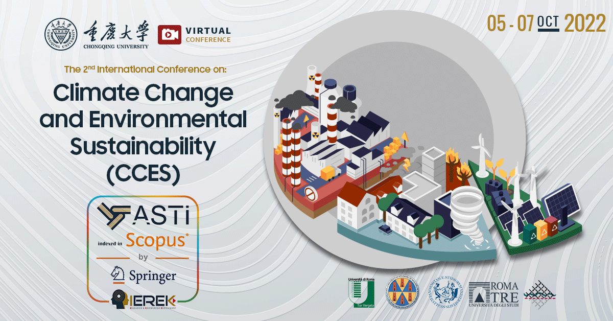 Climate96905227's tweet photo. @TvanHattum We are back this year with the second edition of the 𝐂𝐥𝐢𝐦𝐚𝐭𝐞 𝐂𝐡𝐚𝐧𝐠𝐞 𝐚𝐧𝐝 𝐄𝐧𝐯𝐢𝐫𝐨𝐧𝐦𝐞𝐧𝐭𝐚𝐥 𝐒𝐮𝐬𝐭𝐚𝐢𝐧𝐚𝐛𝐢𝐥𝐢𝐭𝐲 (𝐂𝐂𝐄𝐒) conference in Collaboration with 𝐂𝐡𝐨𝐧𝐠𝐪𝐢𝐧𝐠 𝐔𝐧𝐢𝐯𝐞𝐫𝐬𝐢𝐭𝐲, 𝐂𝐡𝐢𝐧𝐚.
https://t.co/YBlFl1yCqp https://t.co/7RAdpMr03H