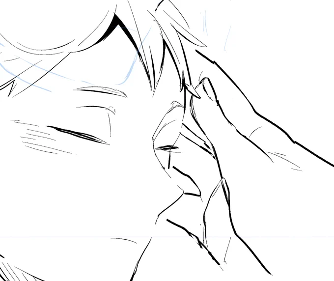 下描きおわんねーんだわ 