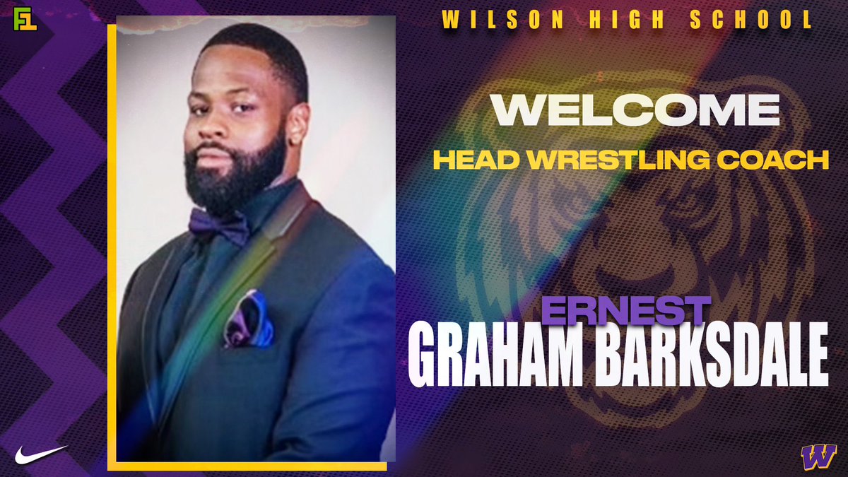tigers_wilson's tweet photo. Tiger Nation, please join the Athletic Department in welcoming our New Head Wrestling Coach!!!#family https://t.co/ss9WLPnnaj
