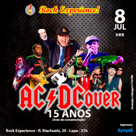 AC/DCover 15 anos - Dia 8 de julho tem Show comemorativo no Rock Experience na Lapa!! 🎂🍻🎸
Relembre os principais acontecimentos dos últimos 5 anos da banda! 
acosteleta.blogspot.com/2022/05/acdcov…  #acdcover #acdcover15anos