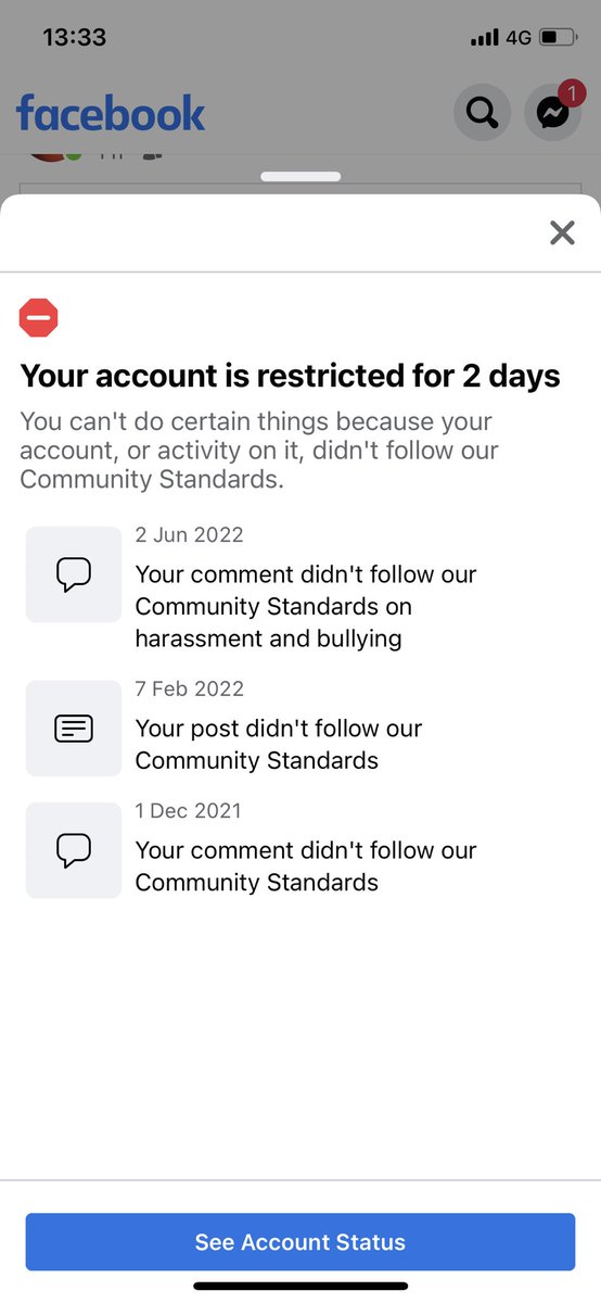 neilonpt's tweet image. When you try and call out a racist comment on Facebook
