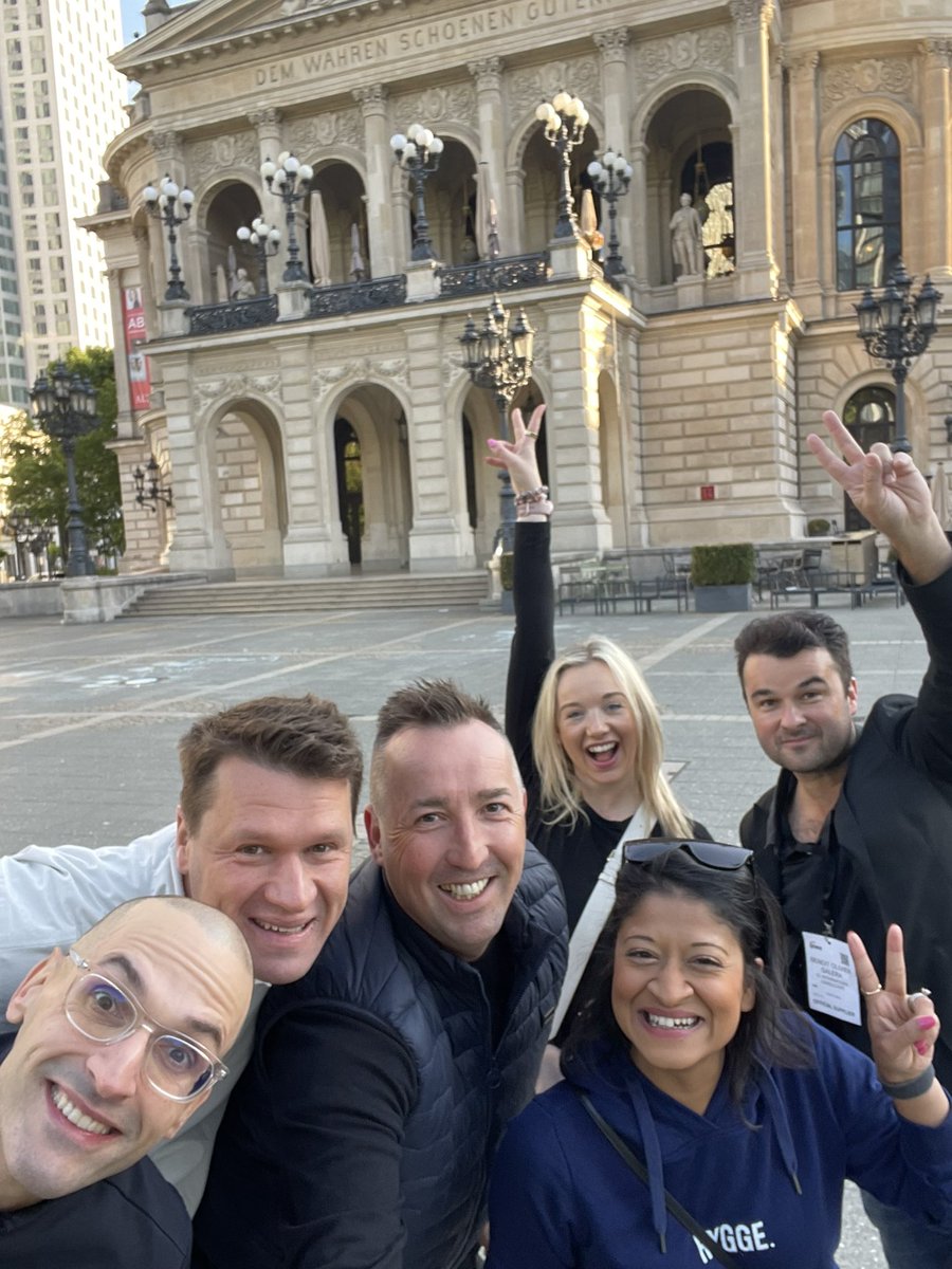 robertkenward's tweet photo. Literally trains, planes & automobiles (is the DLR also a train?) but back in #Brighton from #IMEX22 #Frankfurt @IMEX_Group
You #eventpeeps continue to amaze me 🙌🏿🙌🏻🙌🏽
Too many to tag but you know who you are you crazy bunch 😍😘 https://t.co/DOnzbRCNiL
