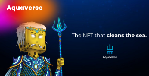 MultiversX_NFTs's tweet photo. What do @VivaTech (Europe's biggest startup and tech event) and @ElrondNetwork have in common? 

💎@TheAquaverse, an evolving and participative NFT ecosystem linking Ecology, Blockchain &amp; Gaming was selected as one of the 25 innovations at this event 🔥

#NFTsOnElrond https://t.co/keCWXMVAtm