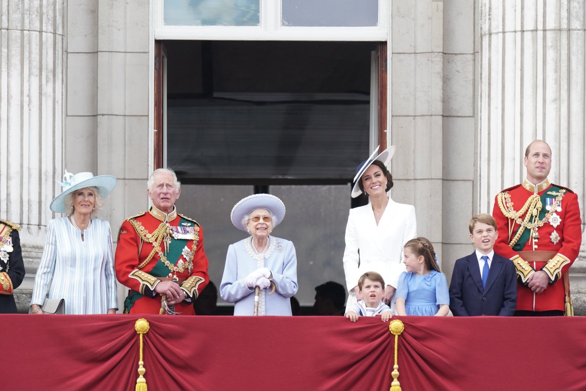 Her Majesty The Queen on her #PlatinumJubilee Celebration Weekend.