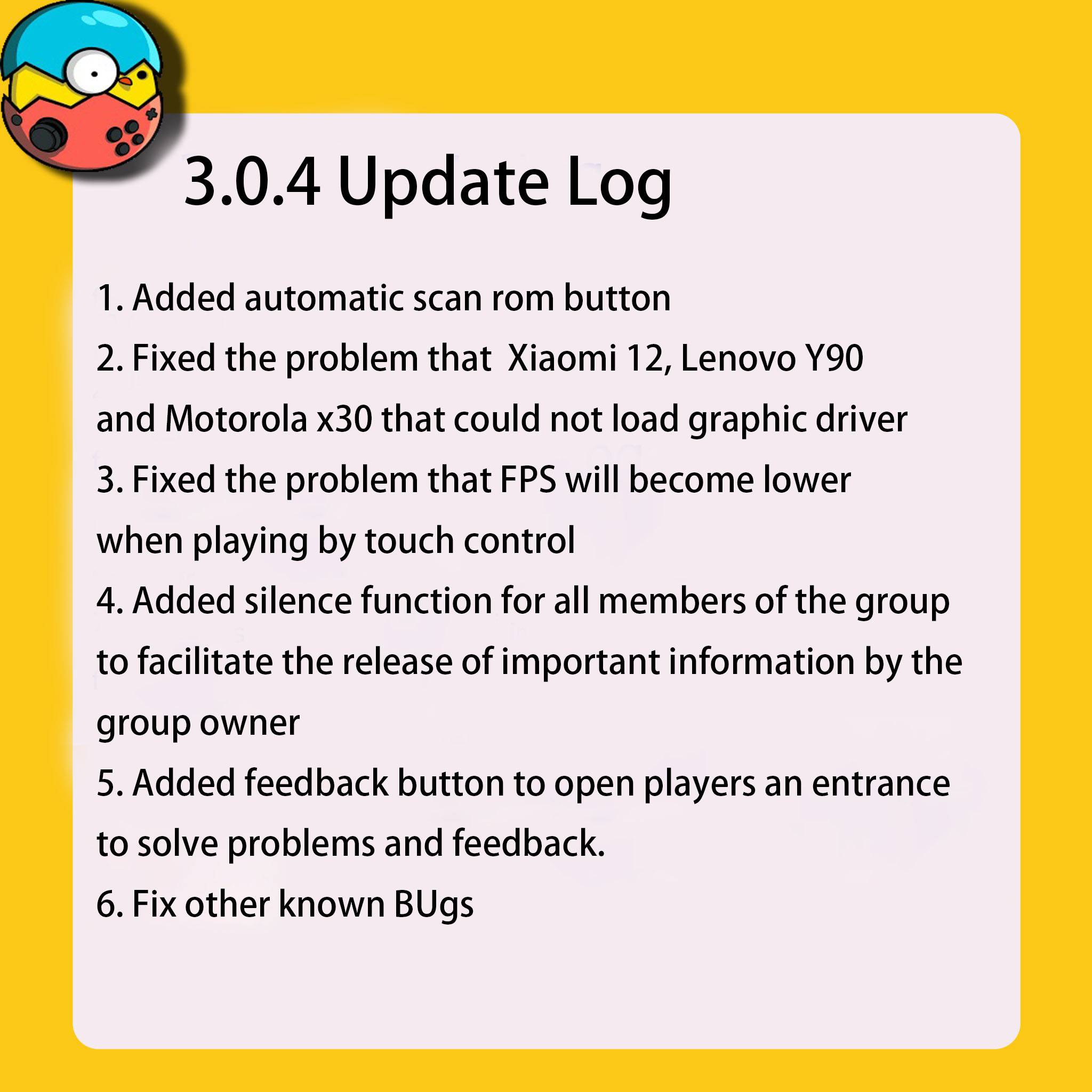 Egg NS Emulator on Twitter: "In response to some feedback from players on  3.0.3, we urgently fixed 3.0.3 Hope you guys will have a better experience  in Egg NS The next version