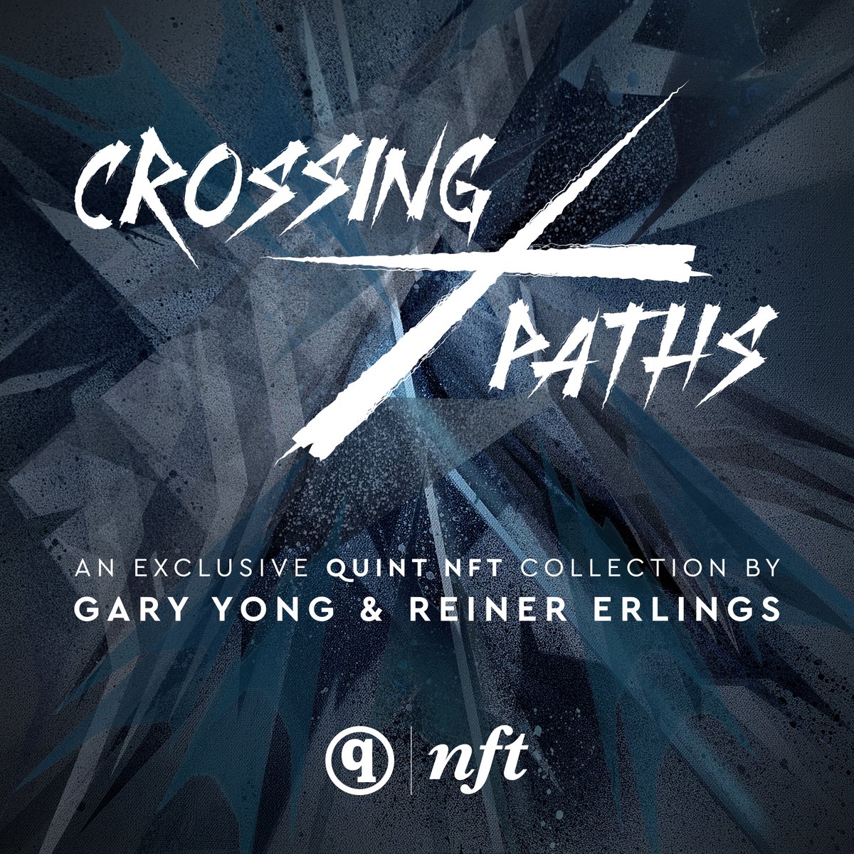quintstudio's tweet photo. We are very excited to announce the first-ever exclusive Quint NFT collection titled Crossing Paths by contemporary artist @enforce_one and music composer @thenightreiner, available exclusively through Quint NFT on @VooVooIO's marketplace.
#quintnft #nfts #nftart #nftdrop #solana https://t.co/Vqv23V4zgF