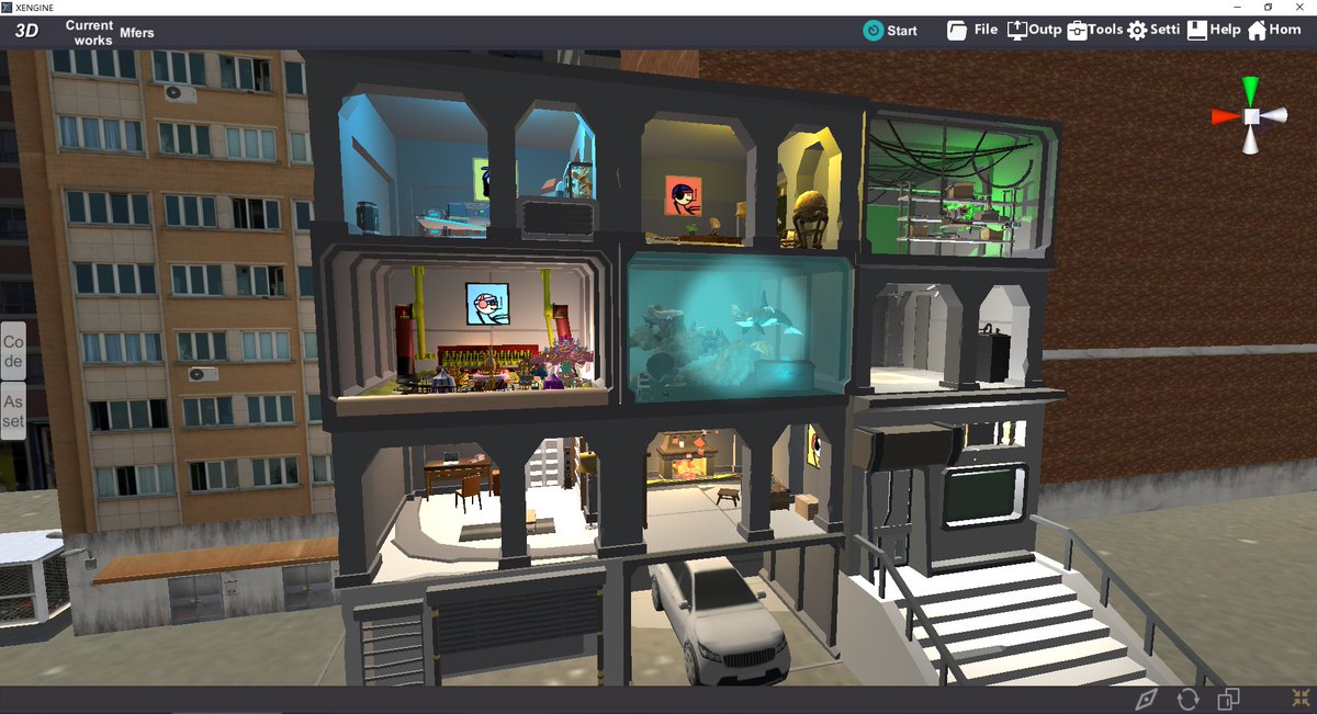 Lucas_Traders's tweet photo. This is my first time creating with X-Engine, it's very interesting, I would like to build on my Xpace if I can, will you come to visit my home?@IVSProtocol  @sartoshi_nft https://t.co/MhUT0spaLB