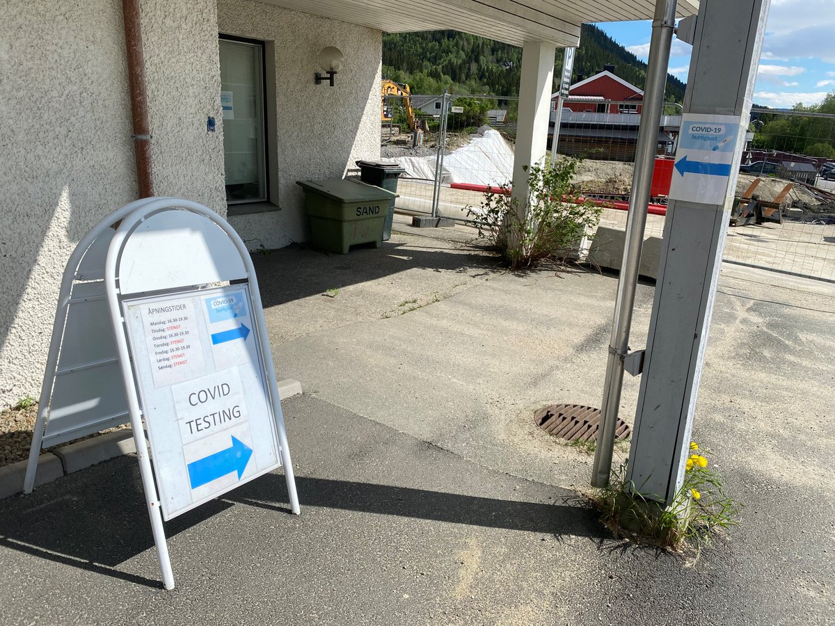 Etterspørselen etter covid-tester har falt kraftig de siste månedene. Testklinikken på Selfors settes derfor i dvalemodus fra 10. juni. Les mer: rana.kommune.no/vare-tjenester…