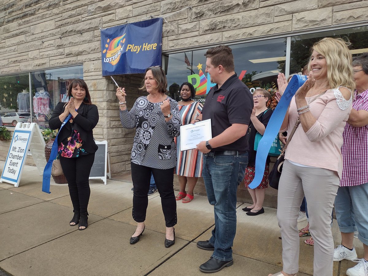 Join the Mt. Zion Chamber of Commerce in congratulating The Party Shop at 411 N. Main Street in Decatur on their new business. Their MZCC Ribbon Cutting &amp; Business After Hours was last night. They have 50% off greeting cards, balloons, &amp; decorations. Fresh flower bouquets too.