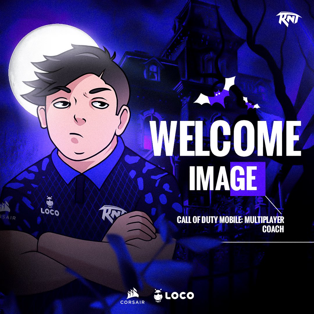 RevenantGGWP's tweet photo. We take great pleasure in welcoming two time world champion - @ImageBlaines as the Coach for our Call of Duty Mobile: Multiplayer Roster. 

Inevitable?

GOML!

#BeRevenant #RNT #RevenantEsports #CoDM https://t.co/n6slaXaogc