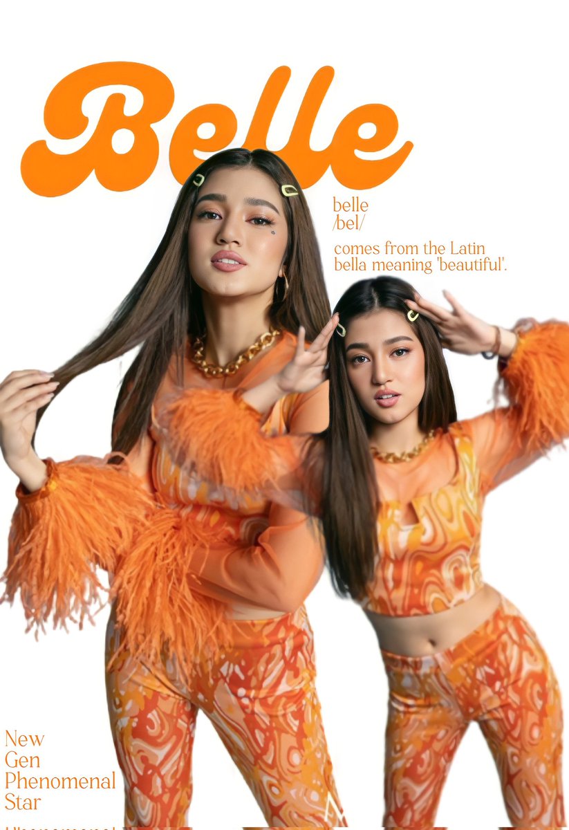 diariesofdb's tweet photo. —☆ﾟ.*･｡ﾟBelle's birth month 🧡 
                    #BelleMariano https://t.co/6GbB0b1BsG