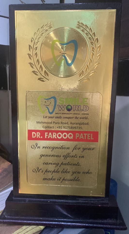 drfarukpatel's tweet photo. Thank you team smile world for your love and honour. https://t.co/JJiJtTkhmh