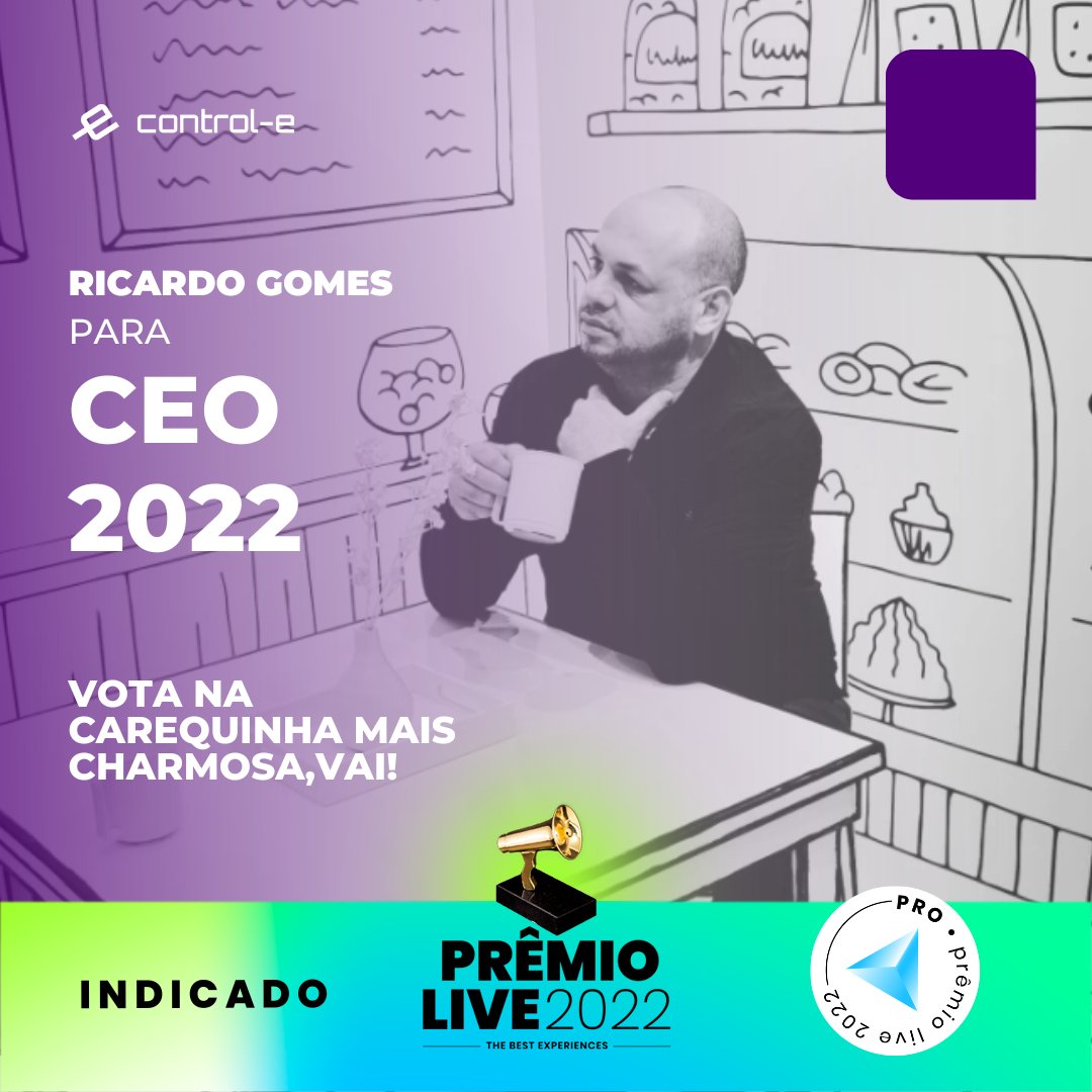 control_e_tv_br's tweet photo. A Control-e está concorrendo ao Prêmio Live 2022 da Promoview na categoria MELHOR CEO 2022!
Acessem https://t.co/eREZ0xuN0V e votem Control-e!  
Vota na carequinha mais charmosa!
#livemarketing
#premiolive
#PremioLive2022
#promoview
#brandexperience 
#megafonedeouro
#control_e https://t.co/2Xd5d0HhN2