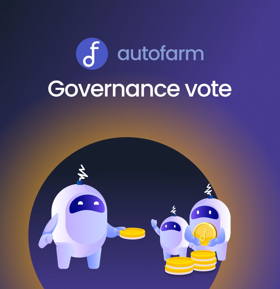 autofarmnetwork's tweet image. 🗳️Results of the new governance votes are in!

0% burn, 2.5% revenue🪙🤑

This revenue will be redirected to the SAV🚀
We will be updating you shortly on a timeline for this.   We have much bigger things up our sleeves regarding this👀

#Autofarm #SAV2 @news_of_bsc