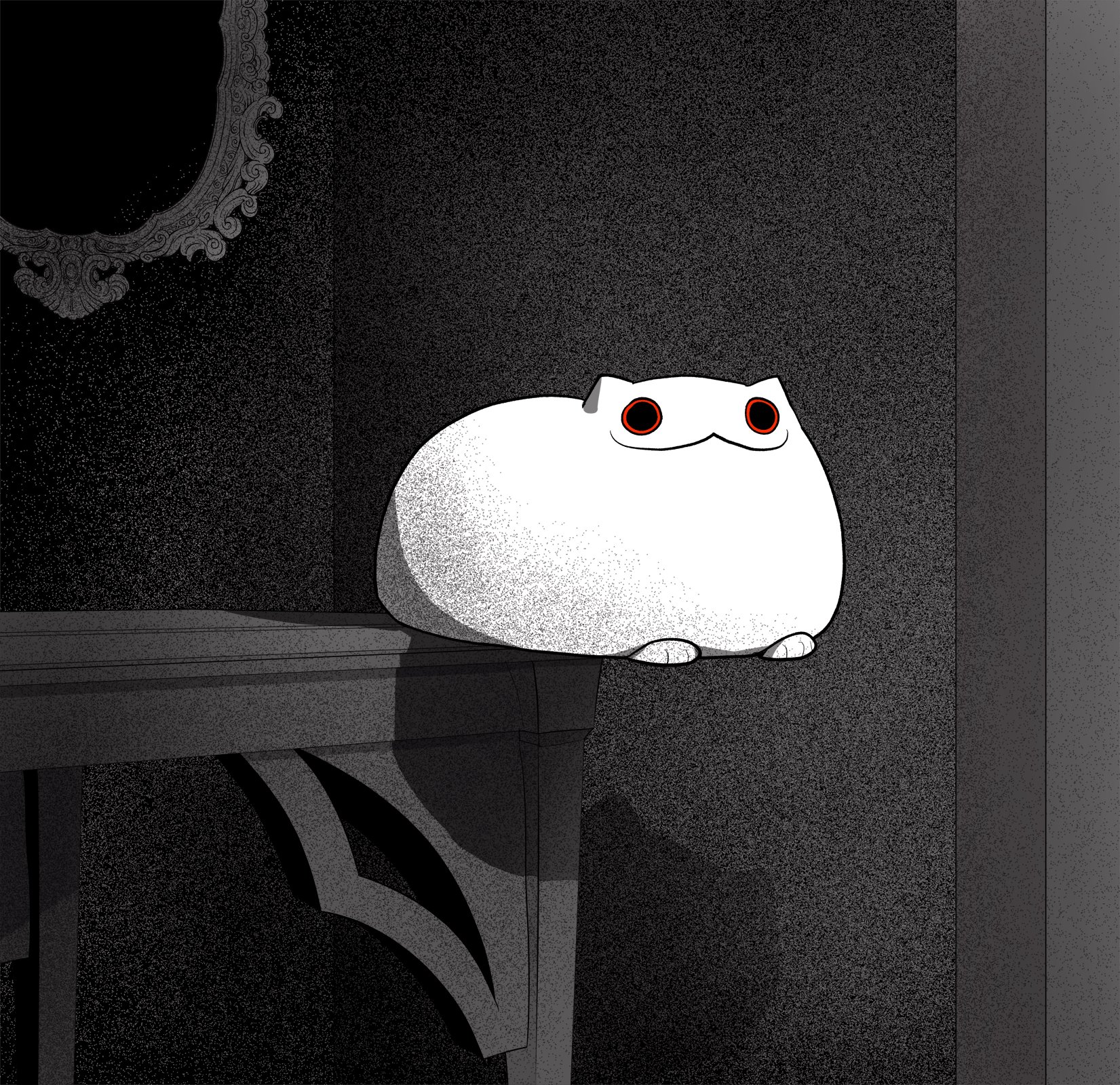 Creepy cat, my totem animal