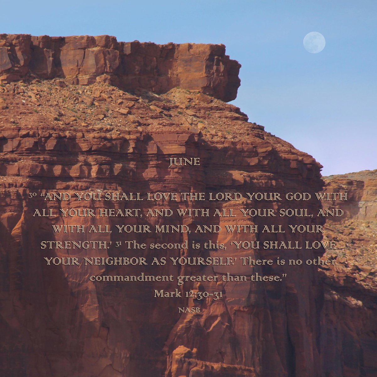 chbcokc's tweet photo. CHBC Verse of the Month! 

Our new verse for June verse is Mark 12:30-31. 

Sign up to the Verse of the Month in song, performed by CHBC members! Just text CHBCVERSE to (302) 207-SONG (7664) and a link will be sent to you each month. #CHBCOKC https://t.co/OZahONDinZ
