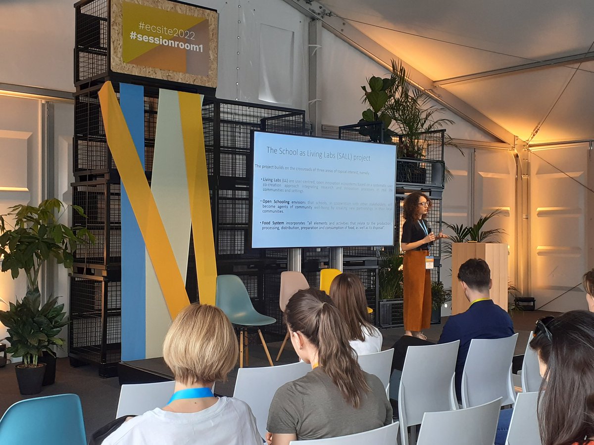 OStogether's tweet photo. Yvoni Pavlou of @UCYOfficial is presenting how they transformed a well-known tool - SWOT analysis - into a powerful tool to understand what teachers learned when implementing #SchoolsAsLivingLabs but also to help teachers in planning their #STEM project
#ecsite2022 #sessionroom1 https://t.co/ezVdWlvMxs