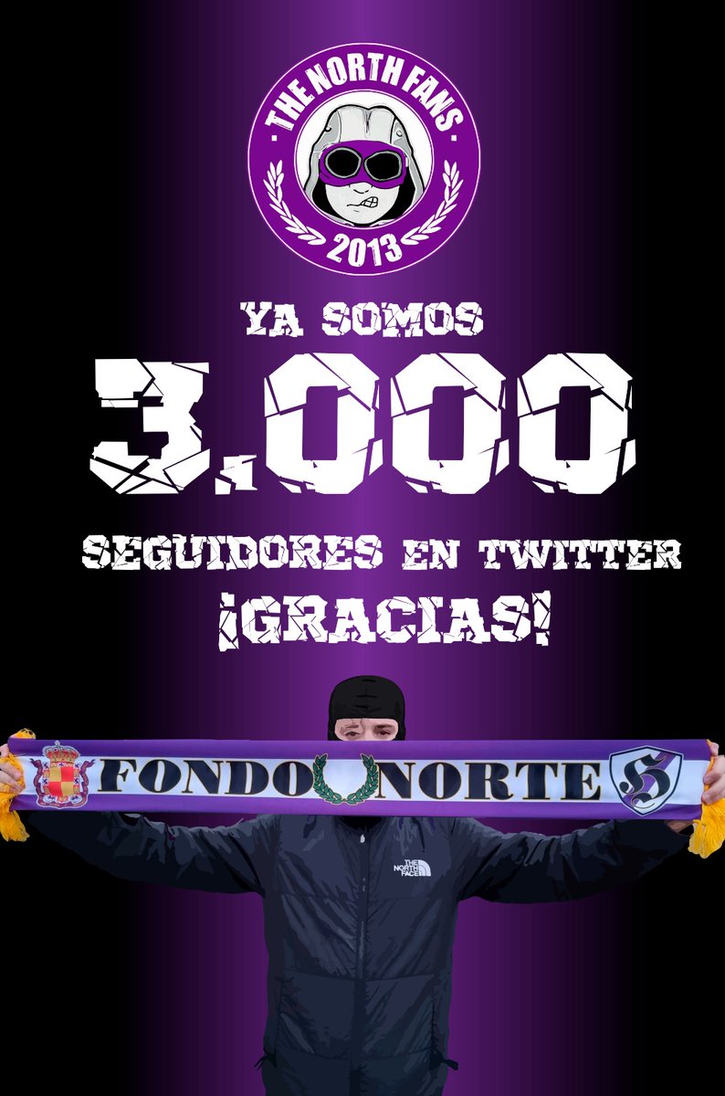 Ya somos más de 3.000 seguidores en Twitter y para celebrarlo vamos a sortear una bufanda.
Solamente tienes que seguirnos y retwittear este tweet. Diremos el ganador el domingo a las 19:22.