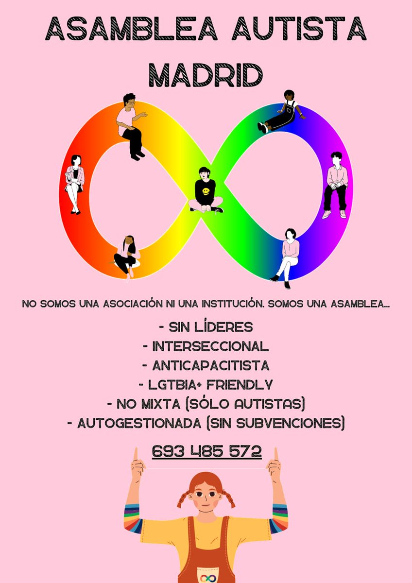 📢 Nace la asamblea autista de Madrid para preparar el día del orgullo autista el próximo 18 de junio.

Para organizaros contactad con el 693 485 572.