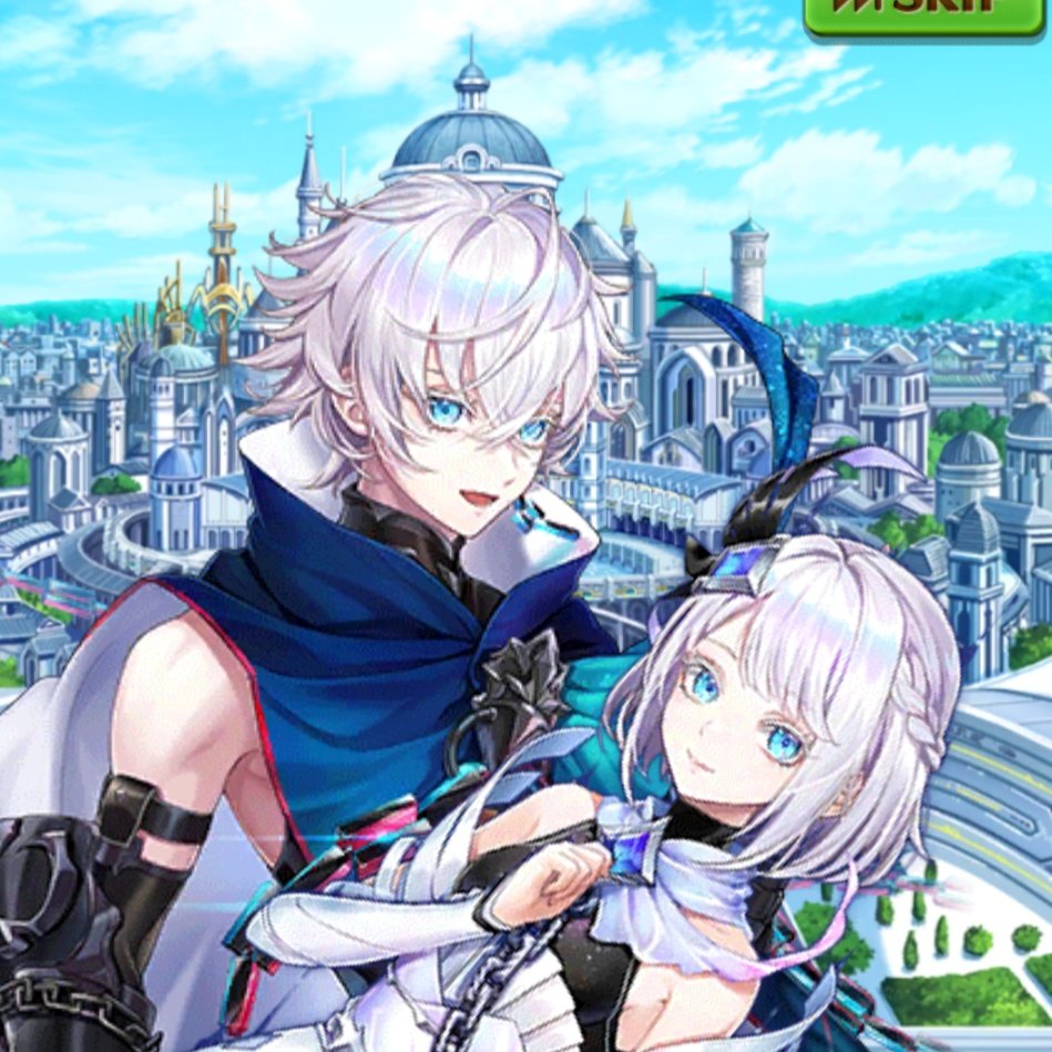 新しいプロフィール画像 #白猫8周年 #ジン #サヤ