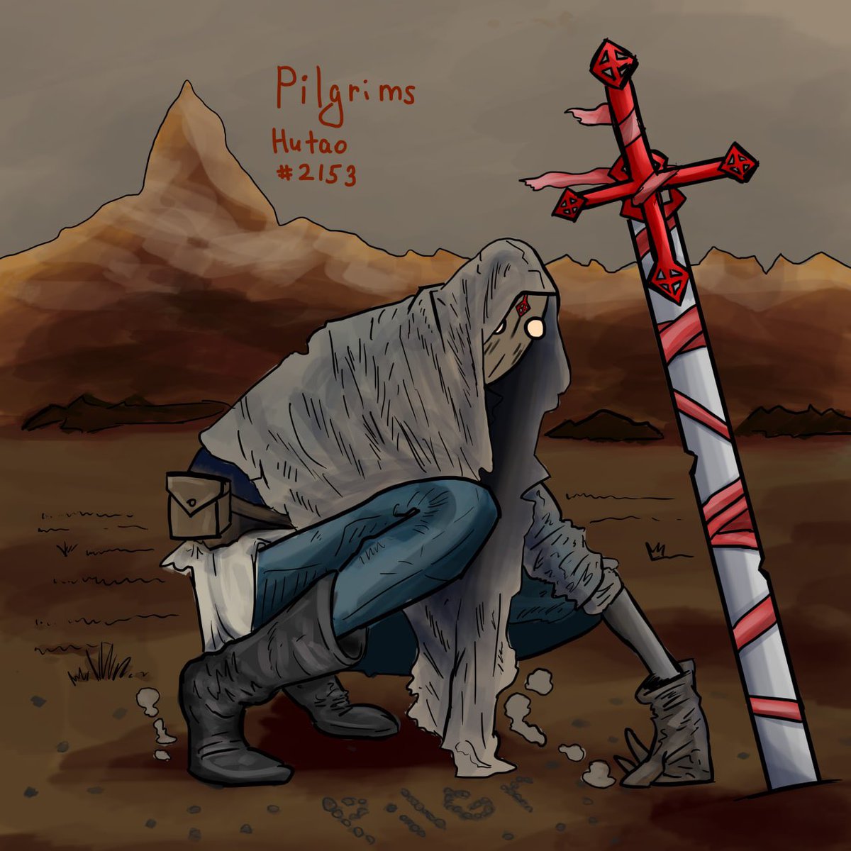 odirodipodi's tweet photo. my new fanart for great project @ThePilgrimsNFT , hope u like it, and when u have some good ideas for next my art for Pilgrims, pls write to me https://t.co/fGSCBBVb0R
