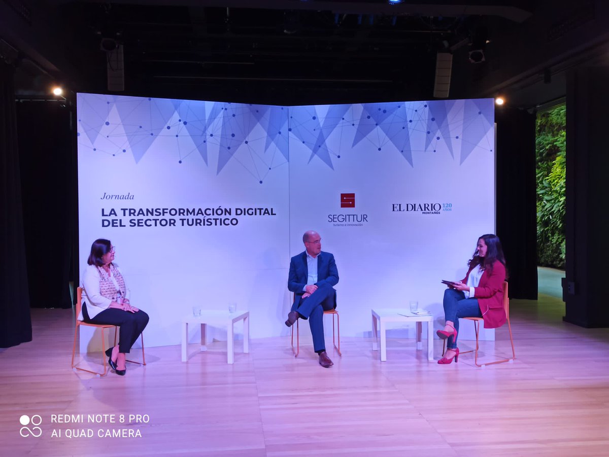 Cristina Torre, profesora y coordinadora de Prácticas y Bolsa de Empleo de la Escuela Universitaria de Turismo Altamira, interviene en la Jornada de Transformación Digital en el Sector Turístico 

<a href="/SEGITTUR/">SEGITTUR</a> <a href="/dmontanes/">eldiariomontanes.es</a>
