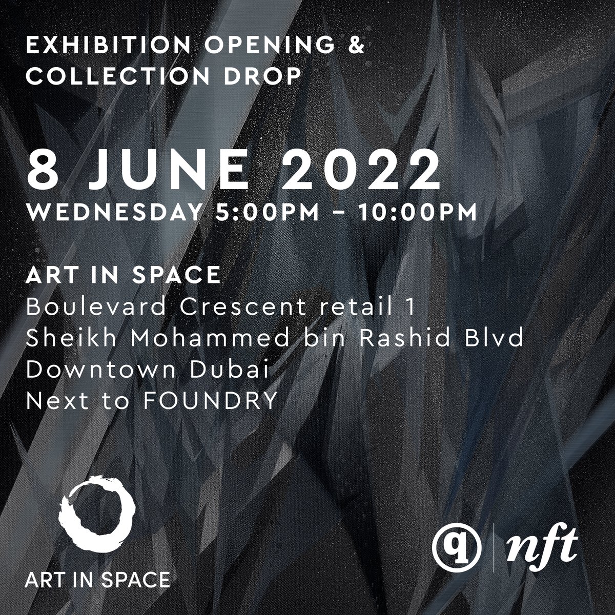quintstudio's tweet photo. The collection will be physically exhibited at @artinspace360, a Dubai-based gallery that offers a 360-degree digital Art room. The Art room is a multisensory immersive area that stimulates and involves the 5 senses.
#quintnft #nfts #nftart #nftdrop #solana https://t.co/vrXIlO8SgD
