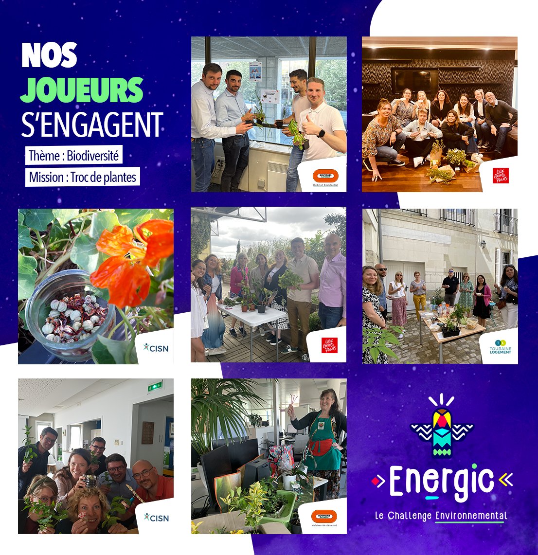 Energic_io's tweet photo. On se met au troc comme  nos 42 tribus ?

Troquer ses futures graines à faire germer ou encore de belles boutures de plantes c’est simple mais nécessaire ! 
Par ce simple geste, vous préservez la génétique et découvrez de nouvelles plantes. 🌿

#ChallengeEnvironnemental #Energic https://t.co/3Uc0VnHLBI