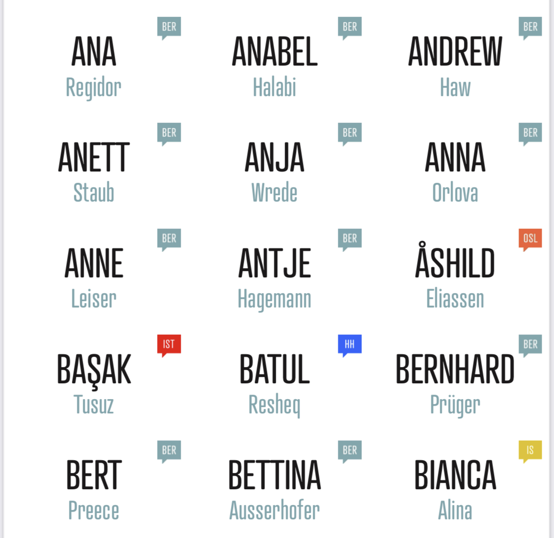 Berlin_CM's tweet photo. Our team member Jørn succeeded in adding a colored chapter icon to the name tags of our visitors: fascinating how international our #cmber community is. The stickers will premiere on June 17. https://t.co/EX0bBnILbX