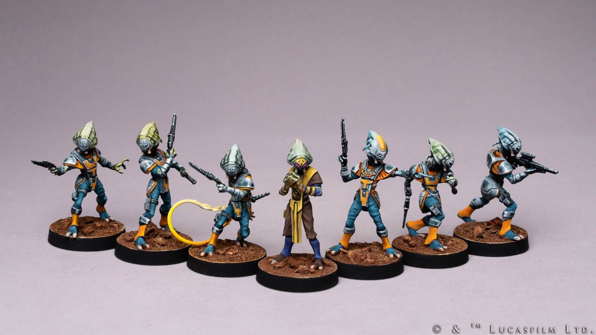 The Star Wars: Legion painting series is back! I'm kicking things off with a look at the Pyke Syndicate Foot Soldiers from the fearful Shadow Collective... Enjoy! youtu.be/34OhXtWzPqg #StarWars #Legion #miniaturepainting