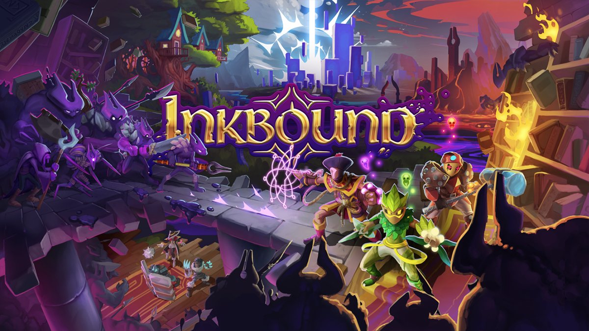 ShinyShoeGames's tweet photo. We’re so excited to announce our new game @PlayInkbound, a new online co-op roguelike set in a world where stories come to life. Launching in 2023!
Learn more ✒️https://t.co/L0jtthS989
Wishlist the game! ✨ https://t.co/0qDEC4ftgK
Join our community ➡️ https://t.co/ulB6XwVRVp https://t.co/yWOMocCSup
