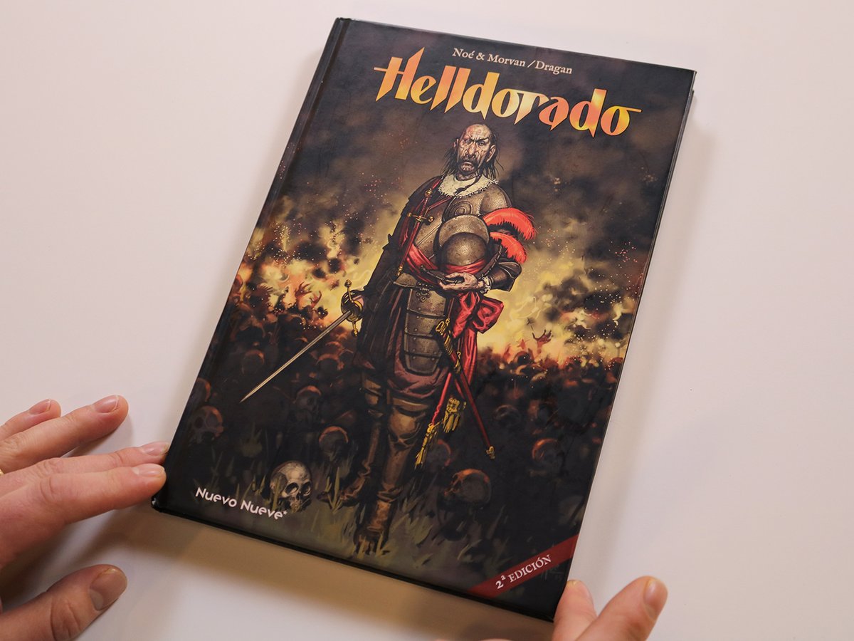 ubleiden's tweet image. Kun je in een stripverhaal een serieus onderwerp op genuanceerde wijze benaderen?
#Helldorado, een #comicbook over de verovering van Latijns-Amerika door de Spanjaarden, komt een heel eind volgens vakreferent Dennis Bus.
Hij vertelt meer in deze video:
➡️ youtu.be/x1CK_GvKMX4