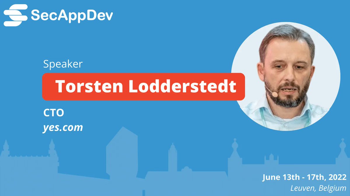 SecAppDev (@secappdev) on Twitter photo #OAuth is everywhere these days, from social apps to security-sensitive environments like healthcare and the financial sector. We are bringing <a href="/tlodderstedt/">Torsten Lodderstedt</a> to SecAppDev to discuss advanced OAuth mechanisms and recent developments. #appsec #infosec buff.ly/3wYP4JK #OAuth is everywhere these days, from social apps to security-sensitive environments like healthcare and the financial sector. We are bringing <a href="/tlodderstedt/">Torsten Lodderstedt</a> to SecAppDev to discuss advanced OAuth mechanisms and recent developments. #appsec #infosec buff.ly/3wYP4JK